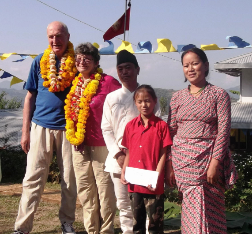 with sponsored family