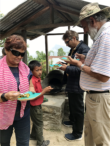 Tasting mud oven bake